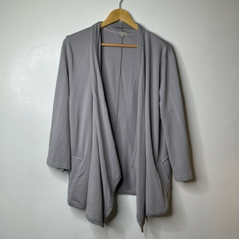 Mod-O-Doc Open Cardigan Sweater With Pockets Size‎ Large